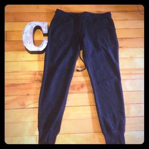Black joggers size medium